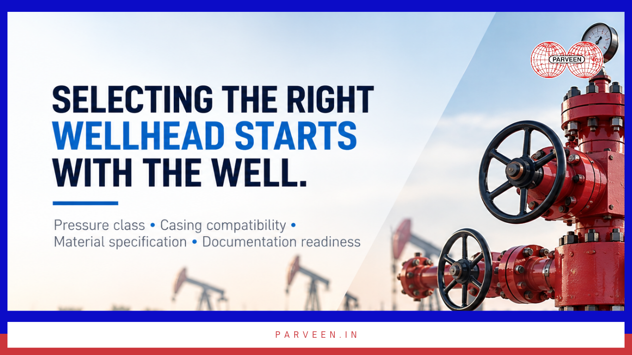 India's onshore upstream basins span some of the most varied field conditions in Asia — from Rajasthan's desert oil to Assam's geologically complex gas fields to Gujarat's mature shallow wells. Selecting the right wellhead assembly for each environment requires a structured evaluation across pressure class, material specification, casing compatibility, and documentation readiness. This guide walks Indian procurement teams through every step.